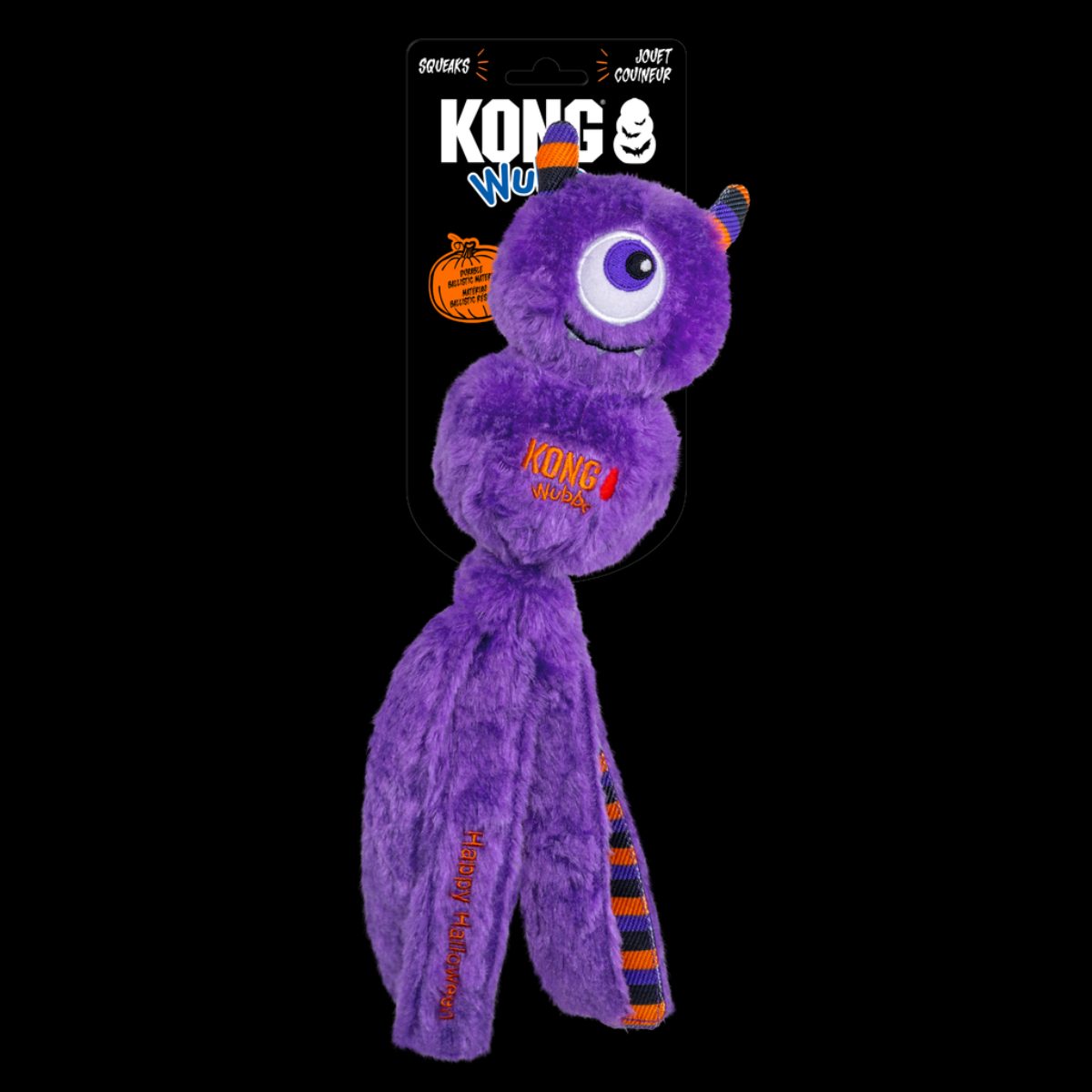 KONG Halloween Wubba Monster Purple L