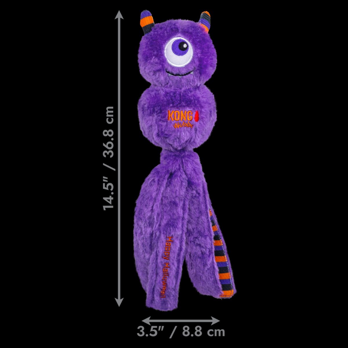 KONG Halloween Wubba Monster Purple L - Afbeelding 2