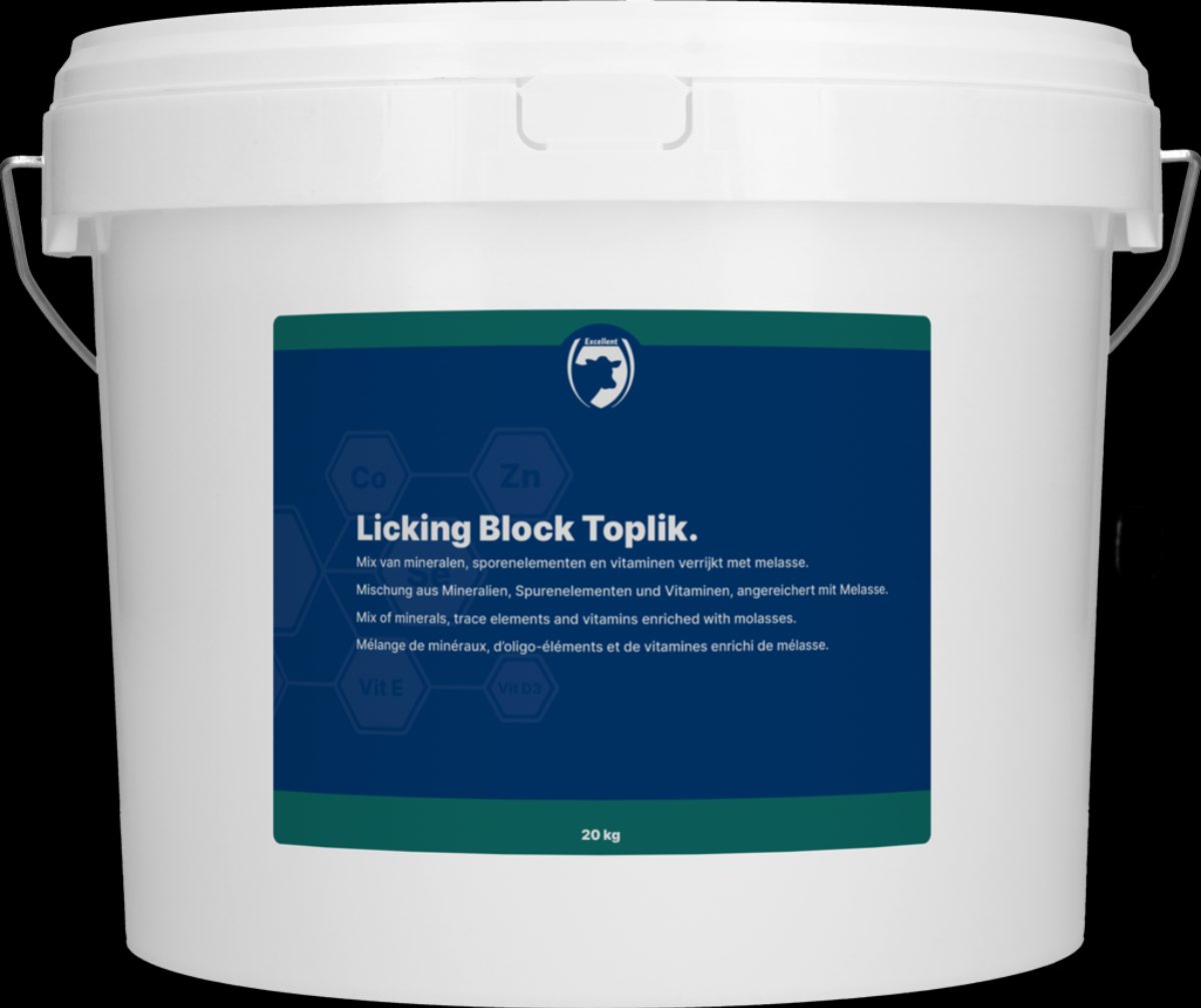 Excellent Likblok Toplik (rund/jongvee) 20 kg