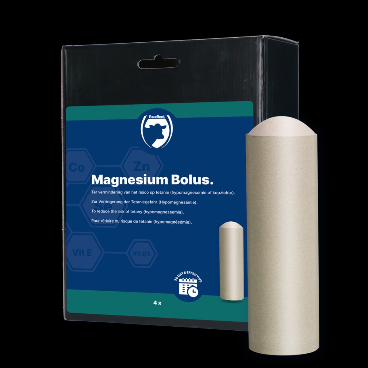 Excellent Magnesium Bolus 4 x 180 g