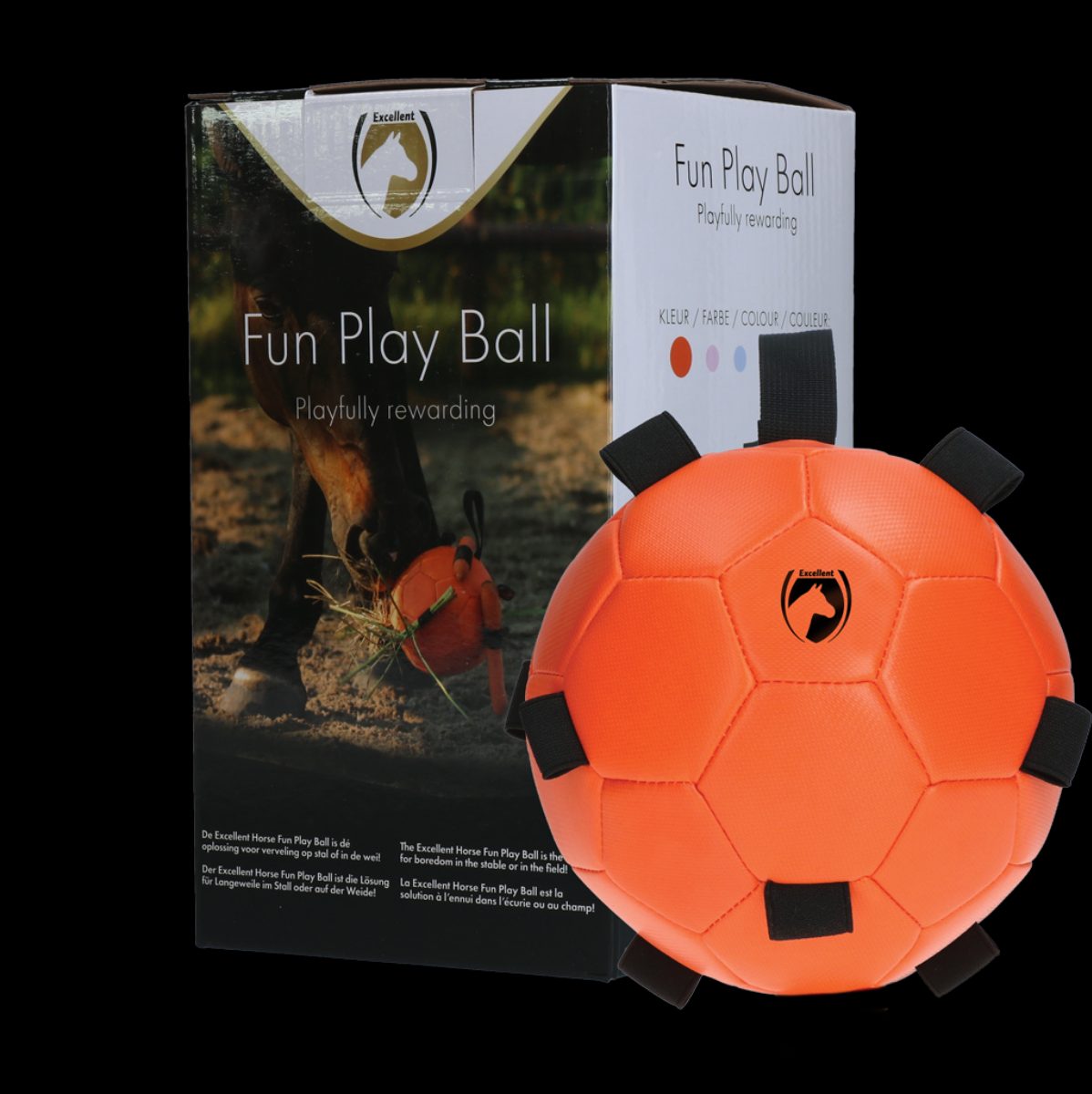 Excellent Horse Fun Play Ball Oranje