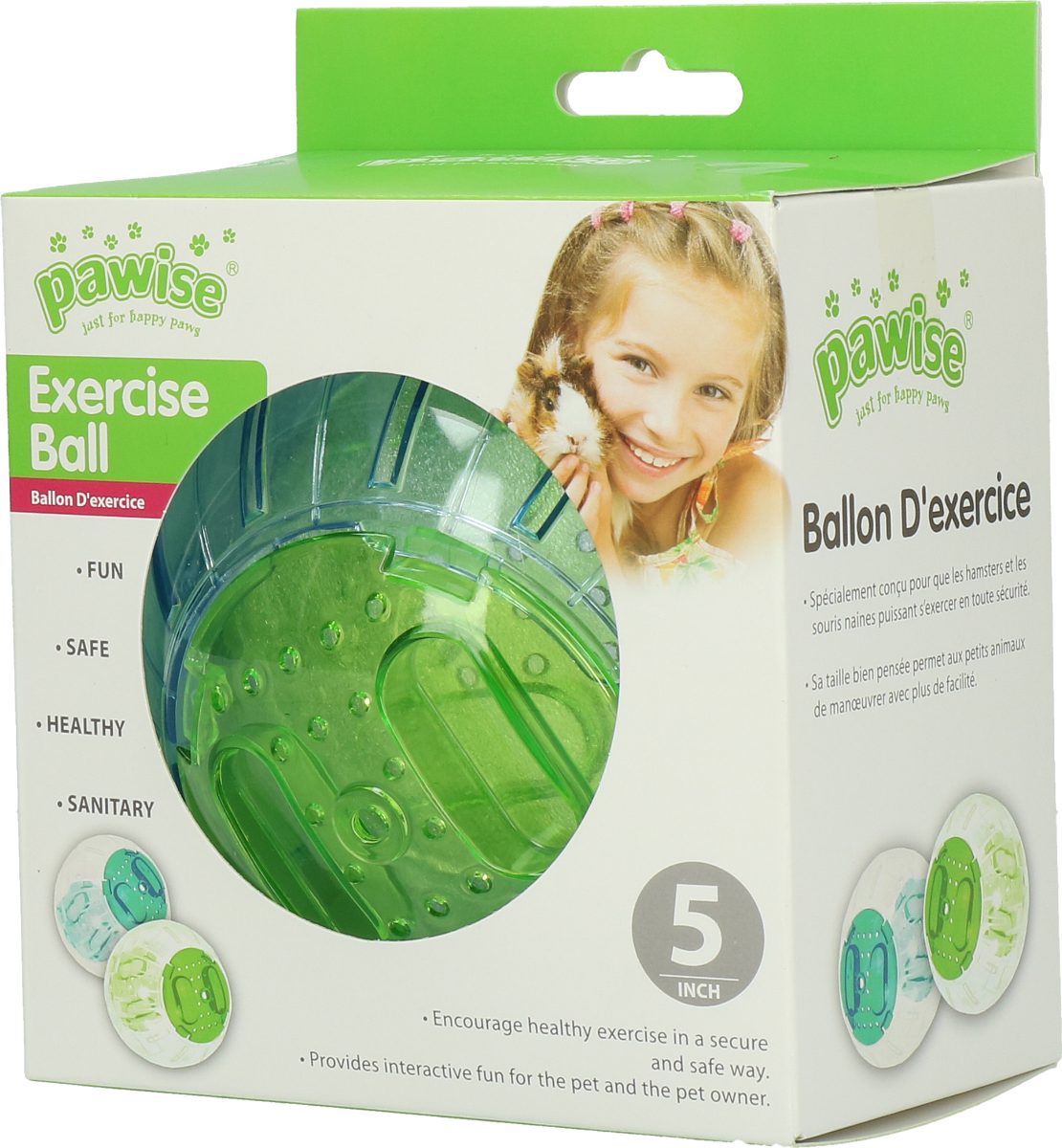 Pawise Exercise Ball S - 13 cm - Afbeelding 2