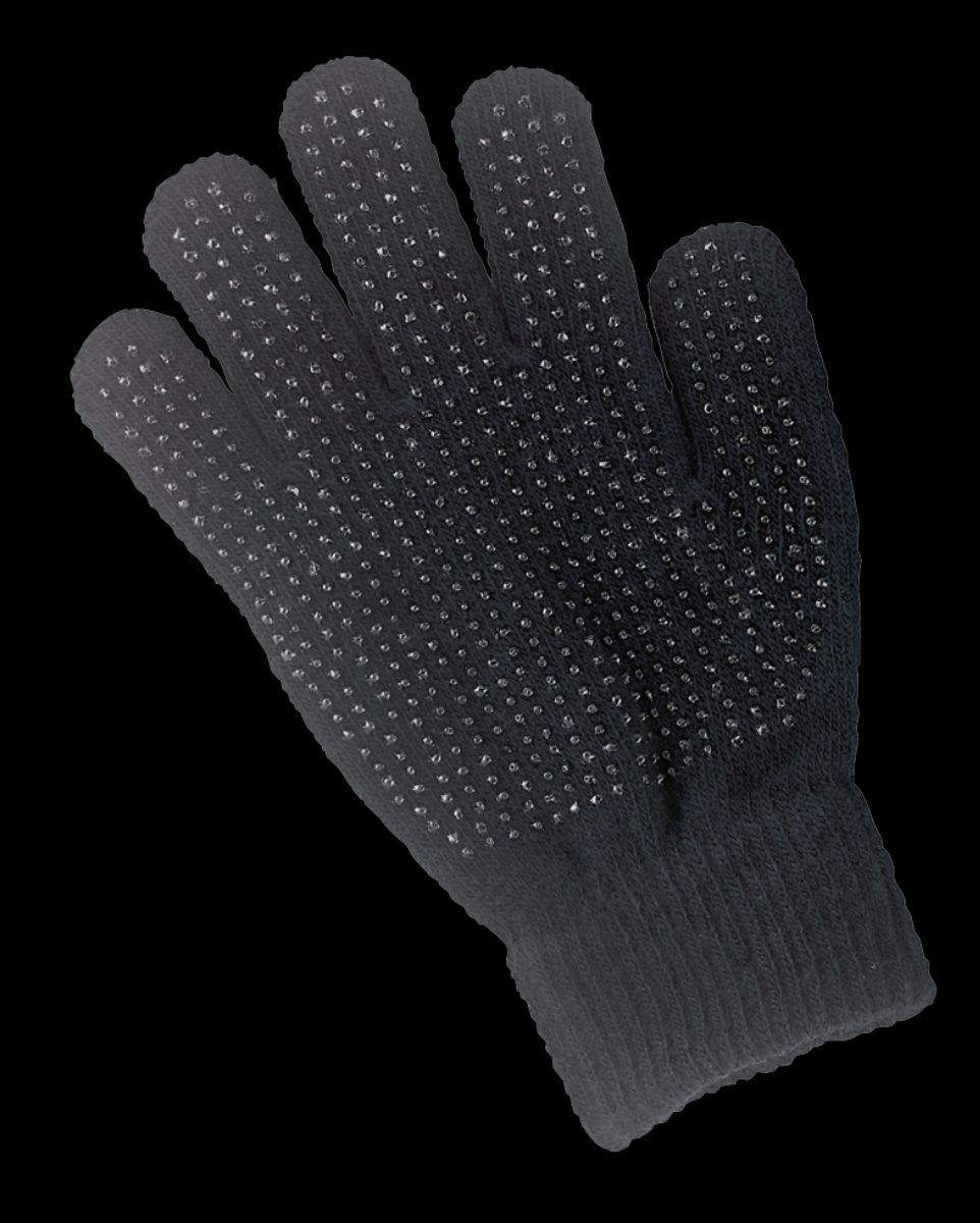 Handschoen Magic Grippy Zwart Kinderen