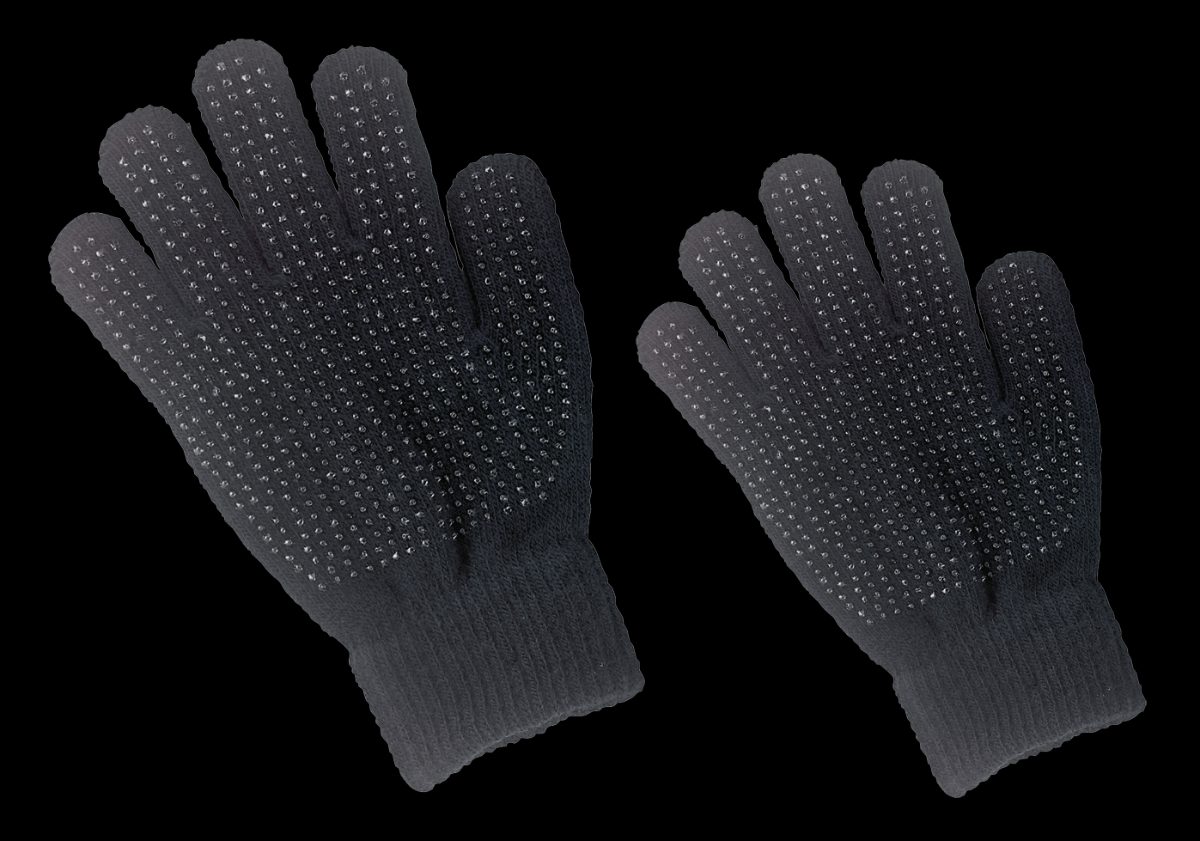 Handschoen Magic Grippy Zwart Kinderen - Afbeelding 2