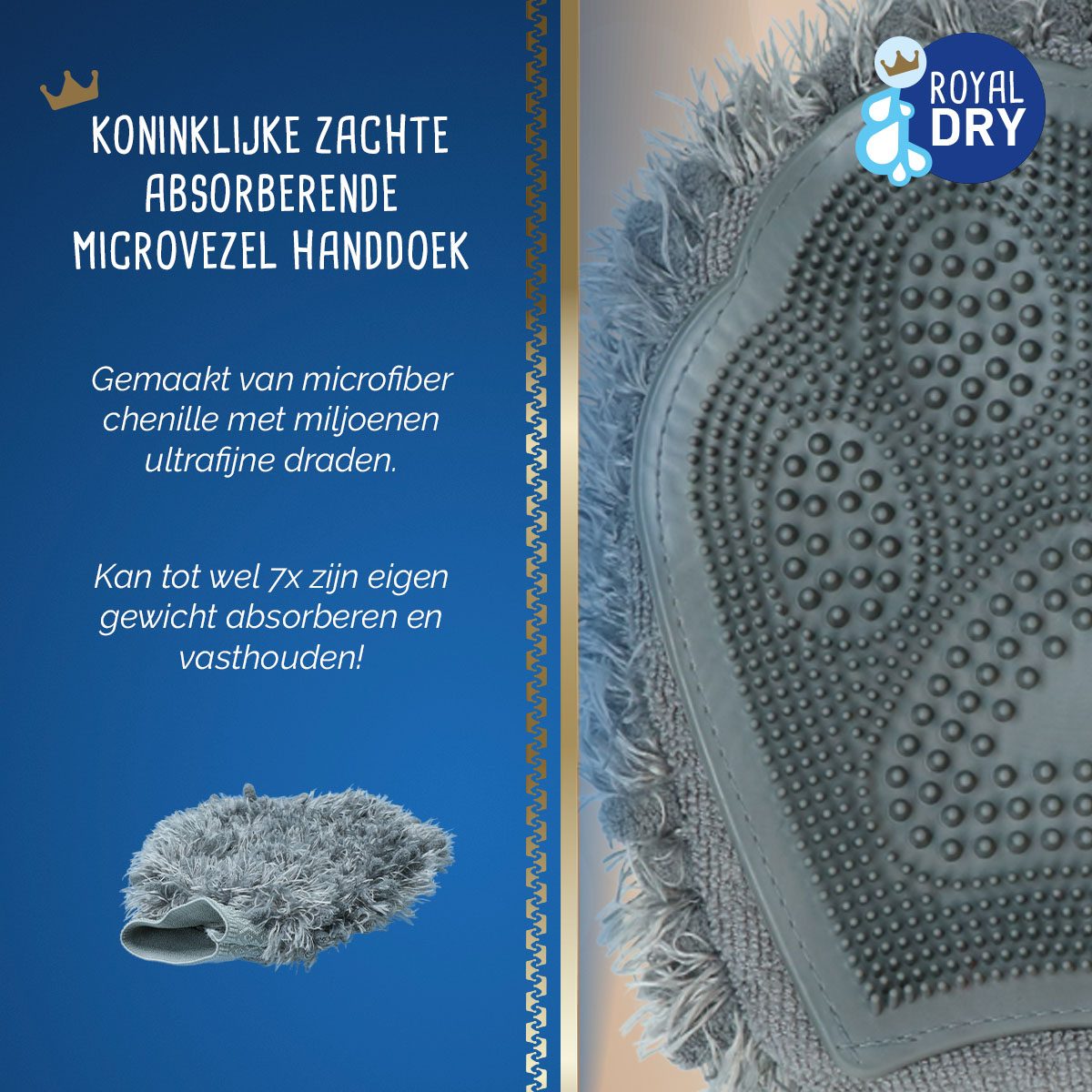 Royal Dry Handschoen & Haarverwijderaar - Afbeelding 3