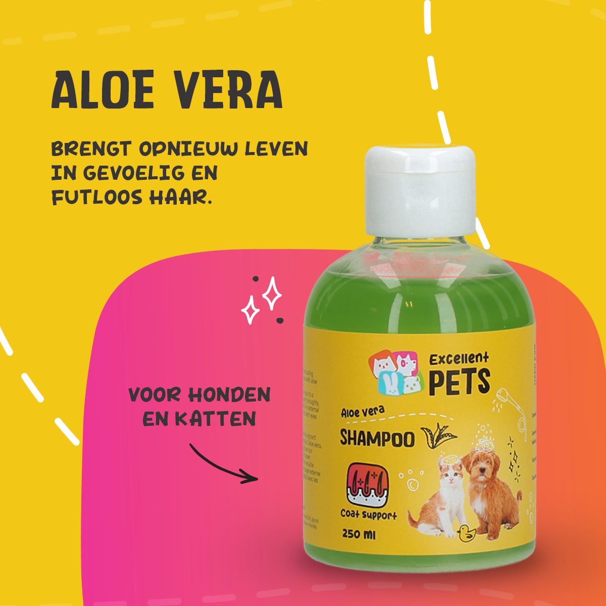 Excellent Pets Shampoo Aloe Vera 250 ml - Afbeelding 4