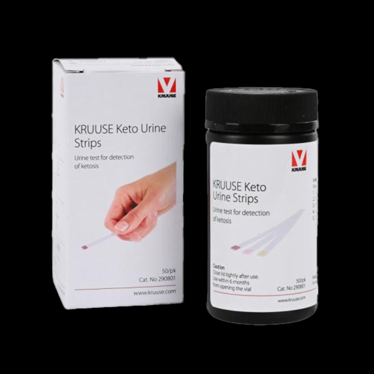 KRUUSE Ketose Urine Teststrips 50 stuks