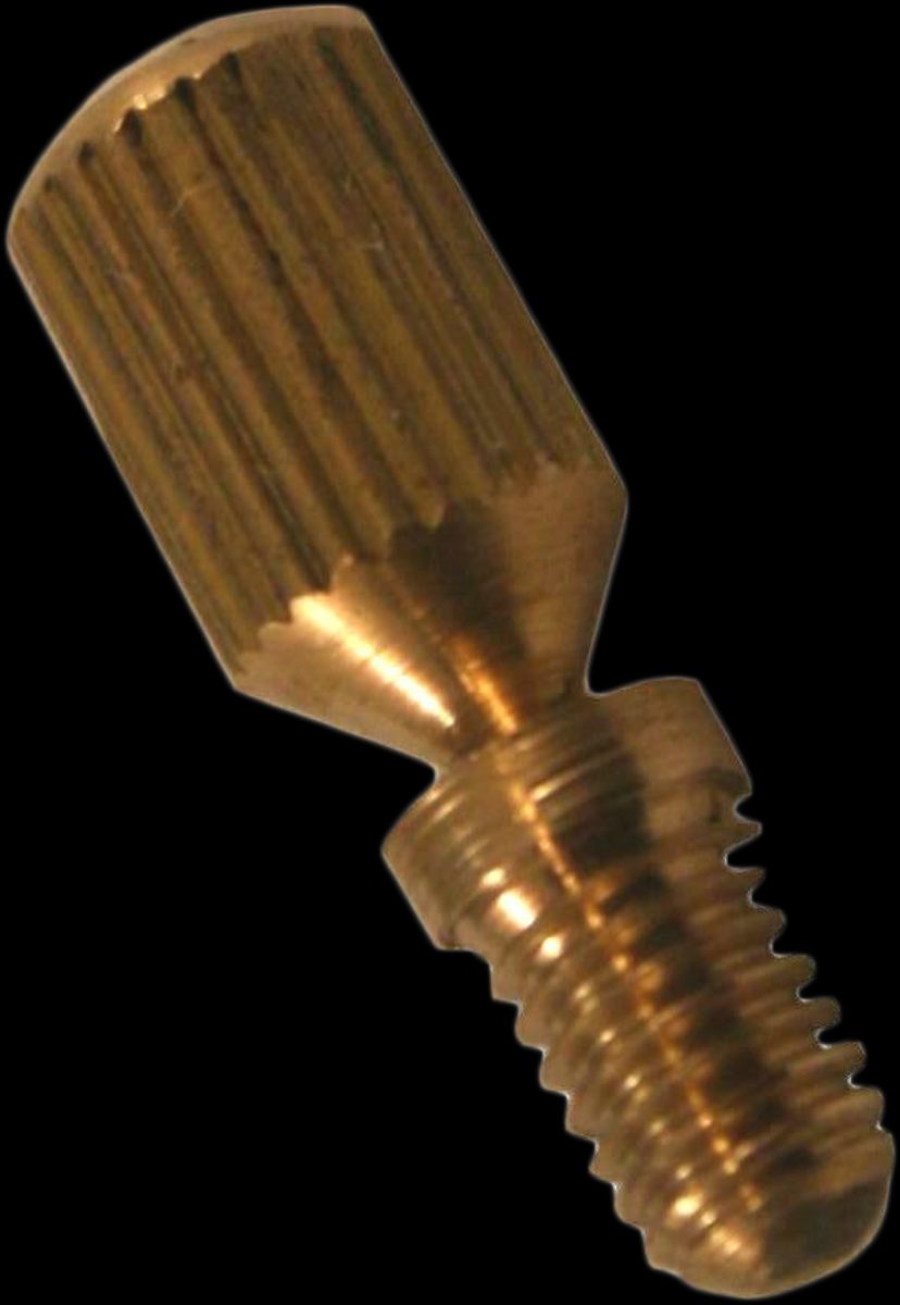Stierring schroef messing