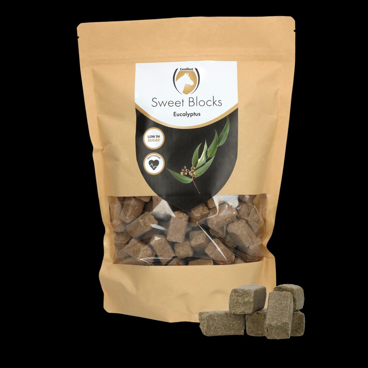 Excellent Horse Sweet Blocks Eucalyptus 1 kg