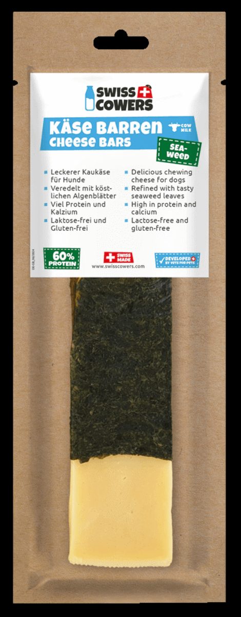 SwissCowers Cheese Bars Seaweed L