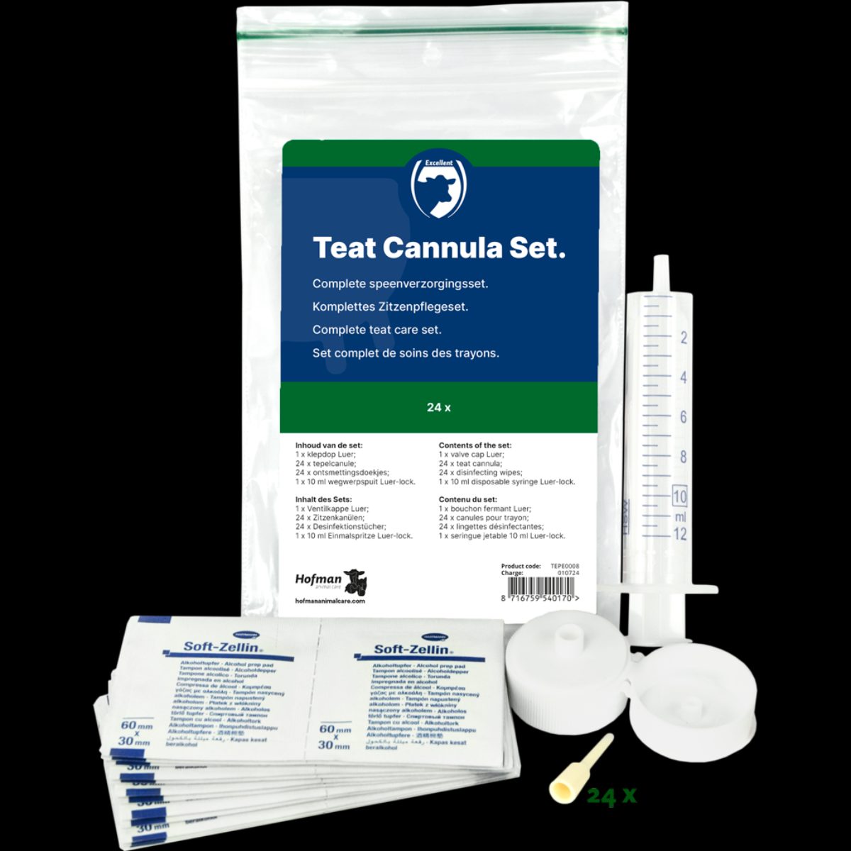 Tepelcanule set (24)