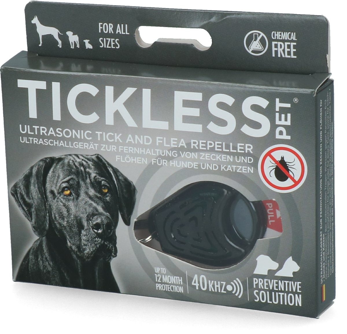 Tickless Pet minimaal 6 maanden bescherming Zwart - Afbeelding 2