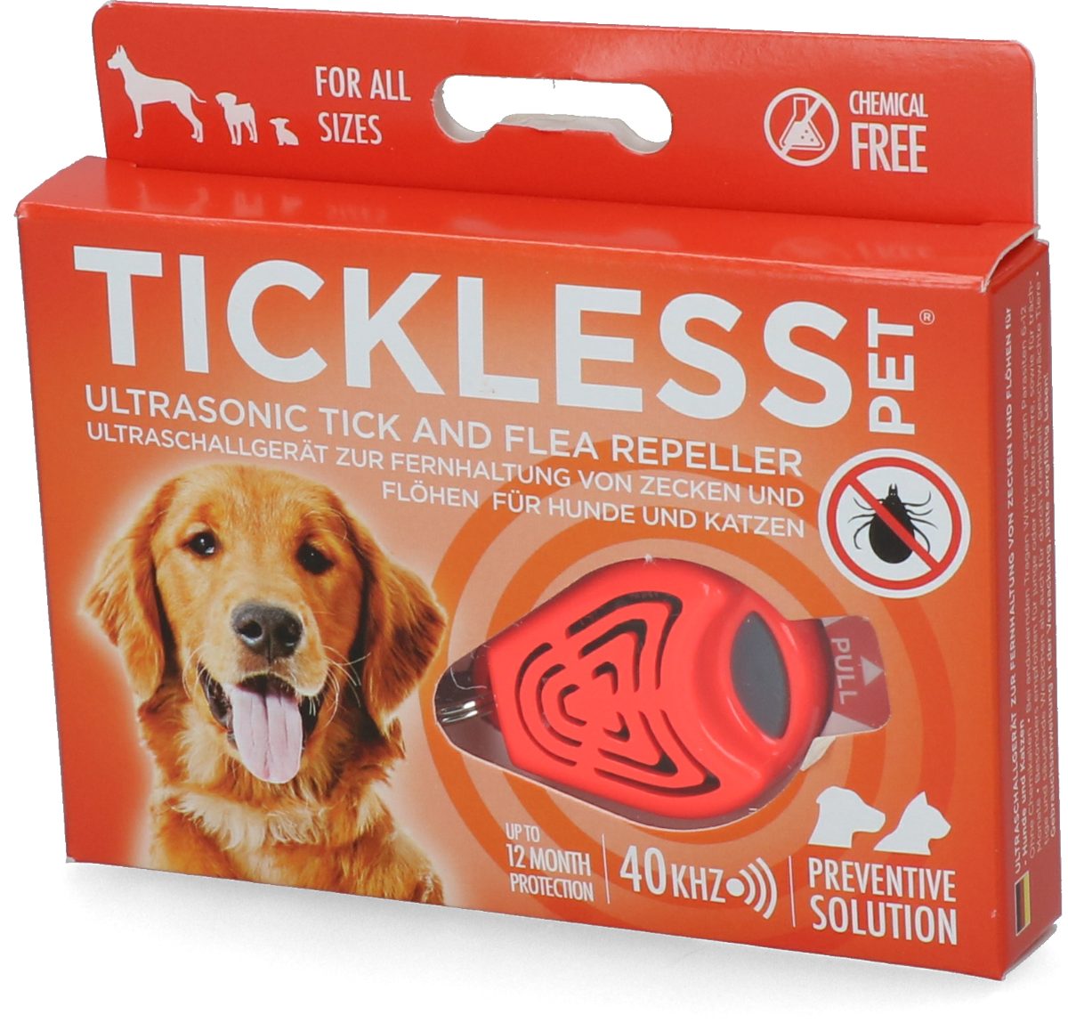Tickless Pet minimaal 6 maanden bescherming Oranje - Afbeelding 2