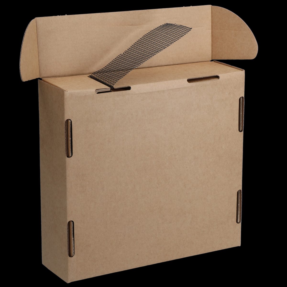 Ventilatieband RVS Zwart 30 m x 8 cm - Afbeelding 3