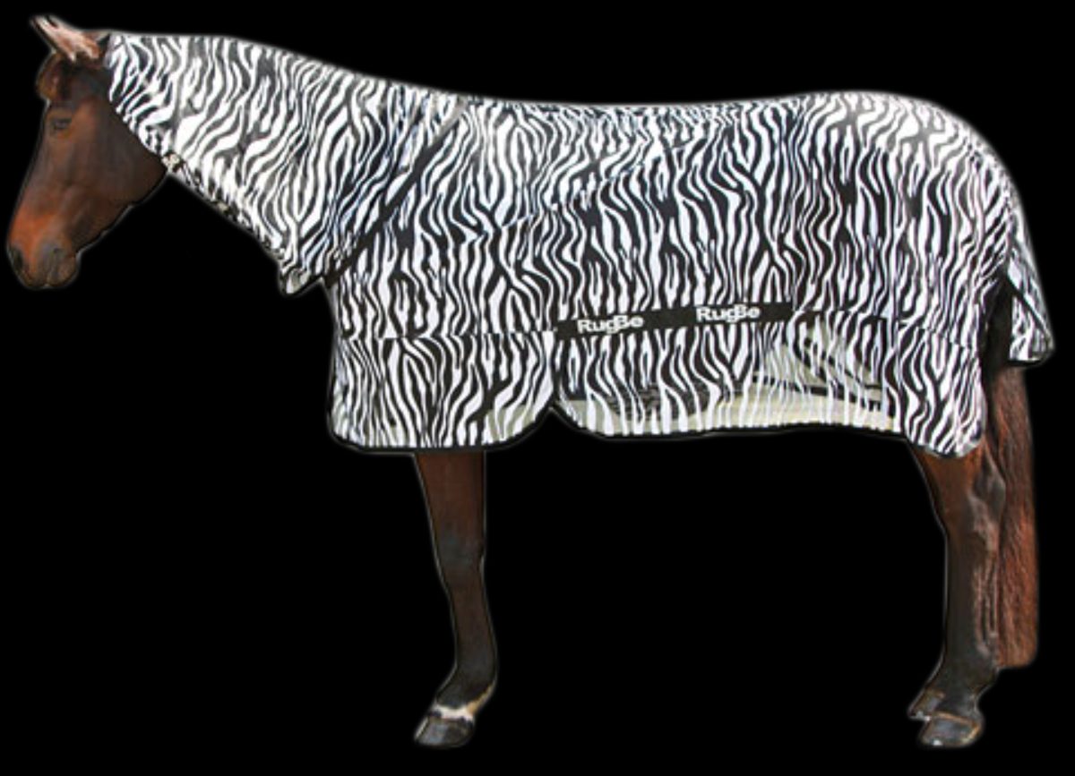 Vliegendeken Zebra incl. nekdeel 175 cm - Afbeelding 2