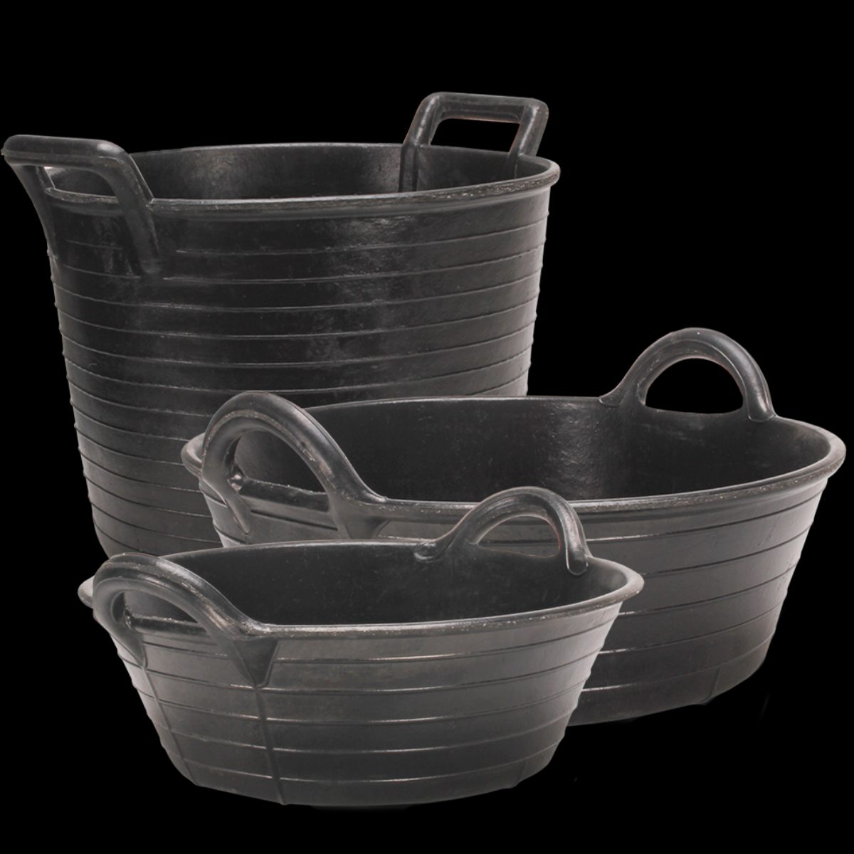 Voertrog rubber 11 l