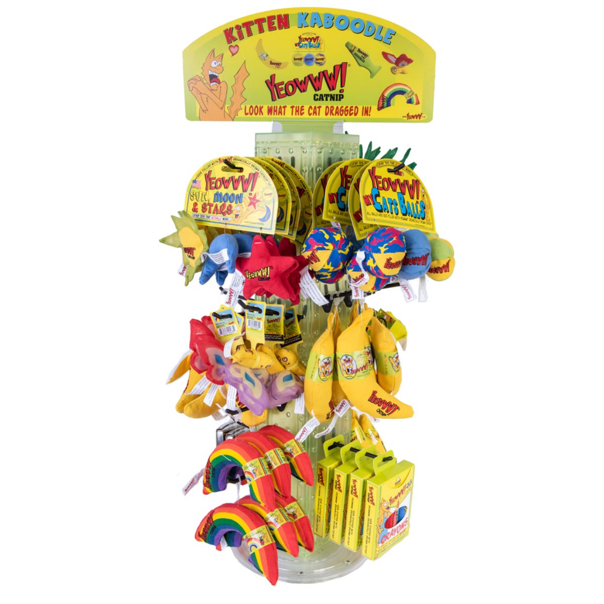 Yeowww! Kitten Kaboodle Display 72 st