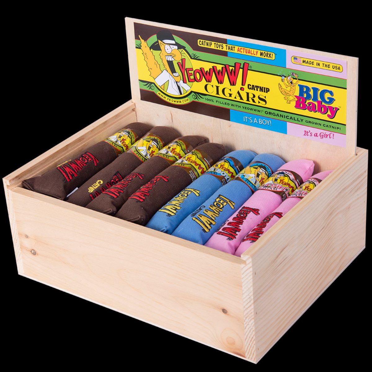 Yeowww! Cigar Box 24 st Trio