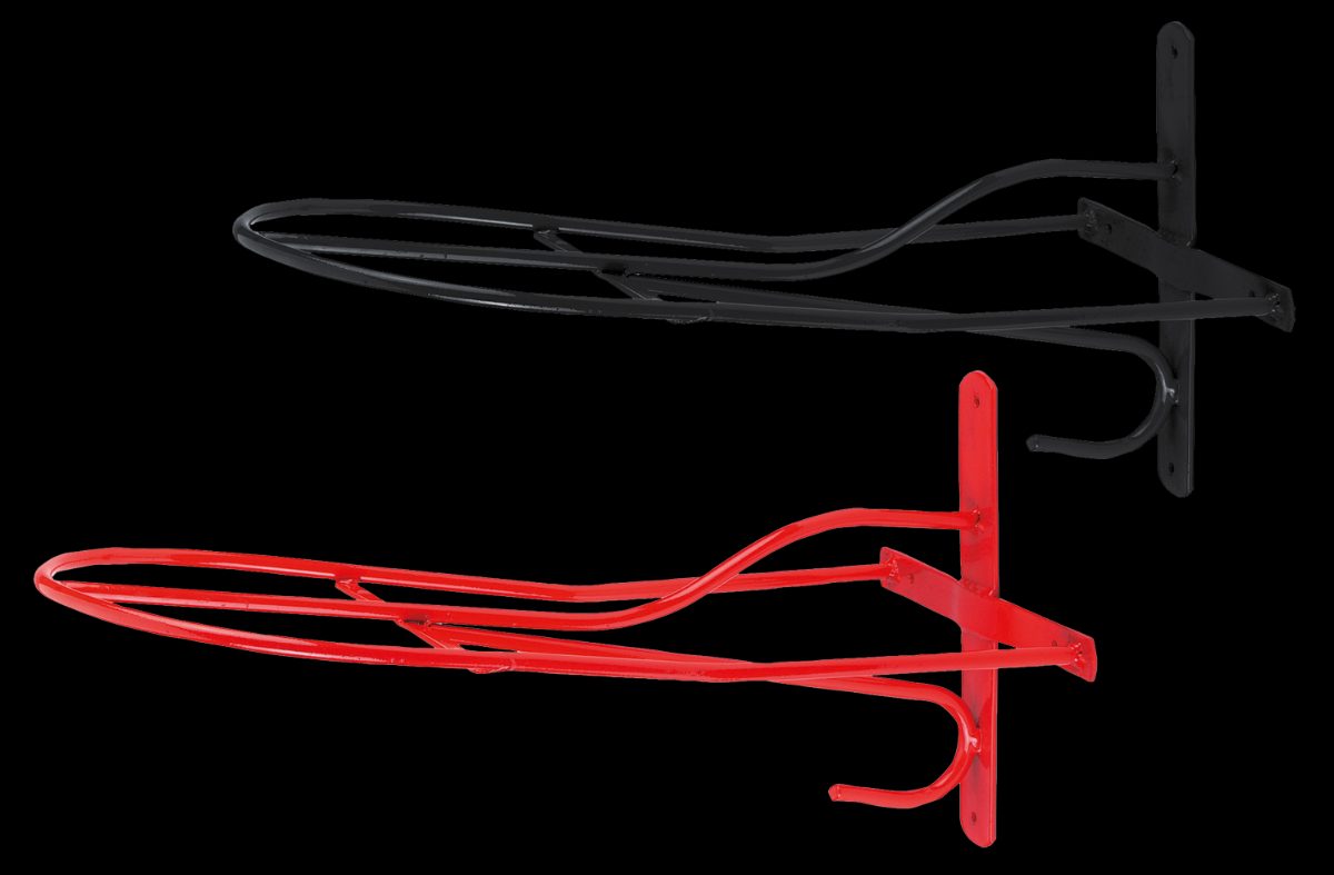 Zadelhouder metaal 54 cm Zwart - Afbeelding 2