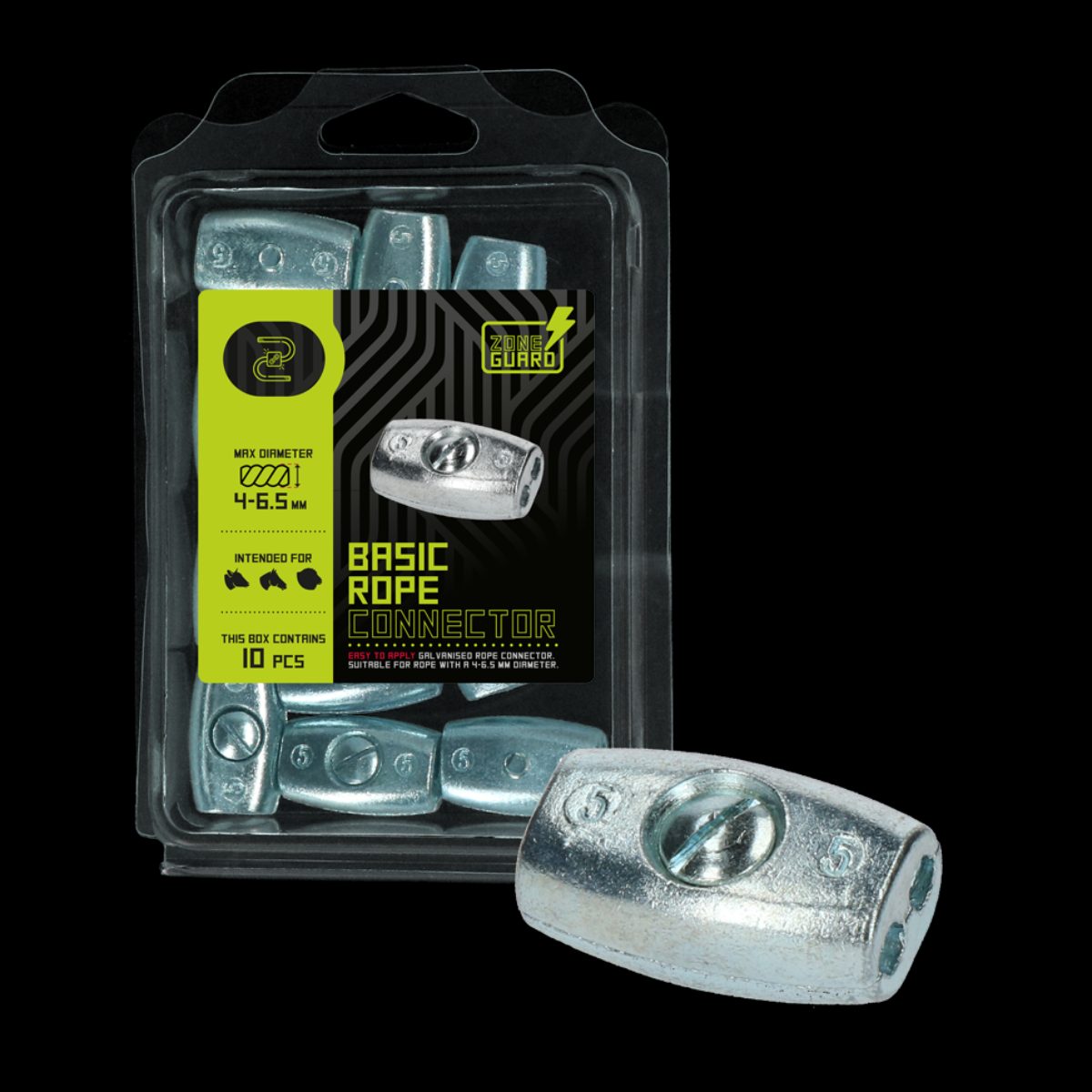 ZoneGuard ZoneGuard Basic Koordverbinder 4 tot 6,5 mm